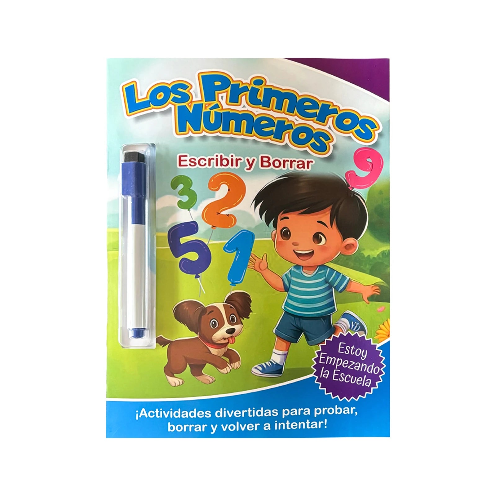 Spanish Children's Tracing Book Alphabet Numbers Learning Includes A Re-writable Pen Children's Puzzle Books Gifts