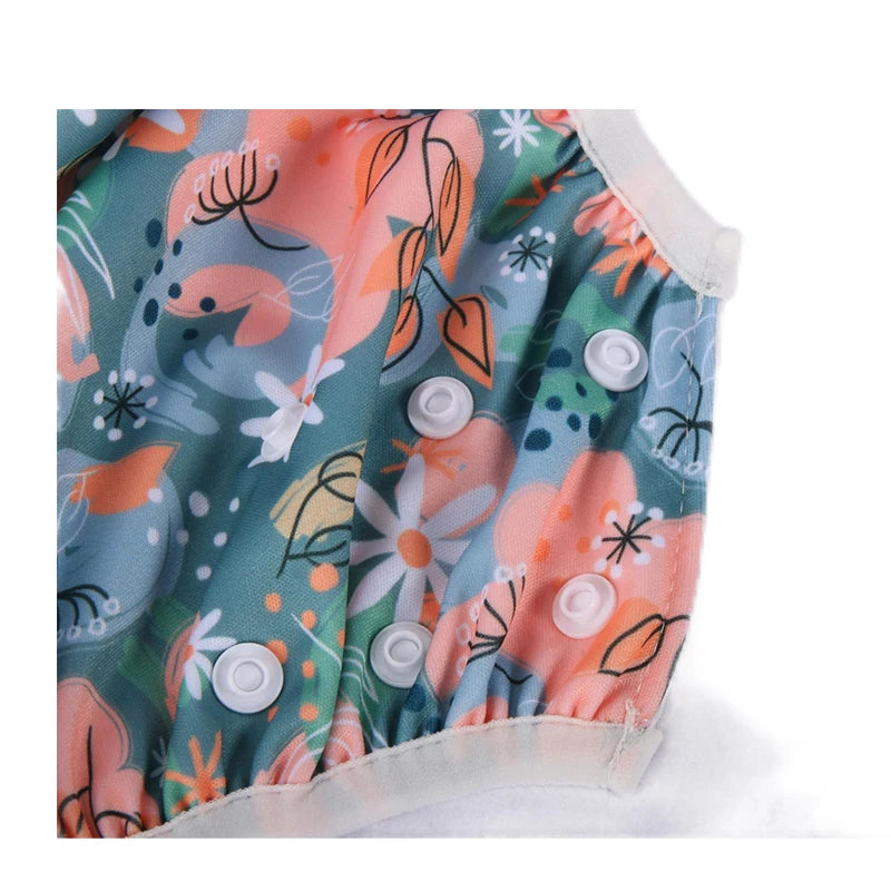 Factory Direct M Size Reusable Leak-proof Urine Solid Poop Strong Absorbent Swim Diaper Summer Pool 1-3 Years Old Baby