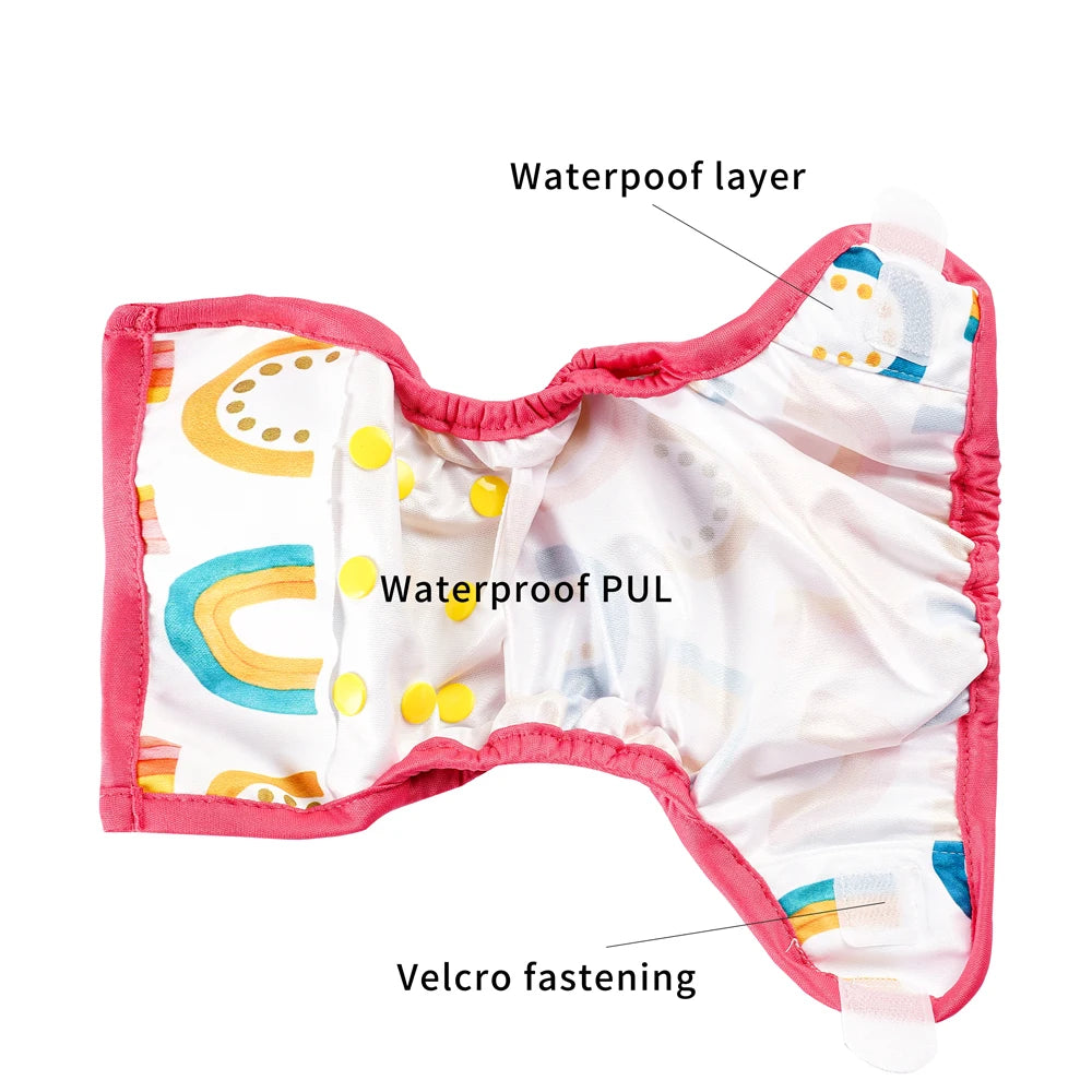 Happyflute Newborn print PUL  design snap or hook&loop eco-friendly cloth diaper cover BABY COVER