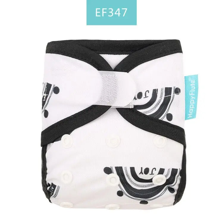 Happyflute Newborn print PUL  design snap or hook&loop eco-friendly cloth diaper cover BABY COVER