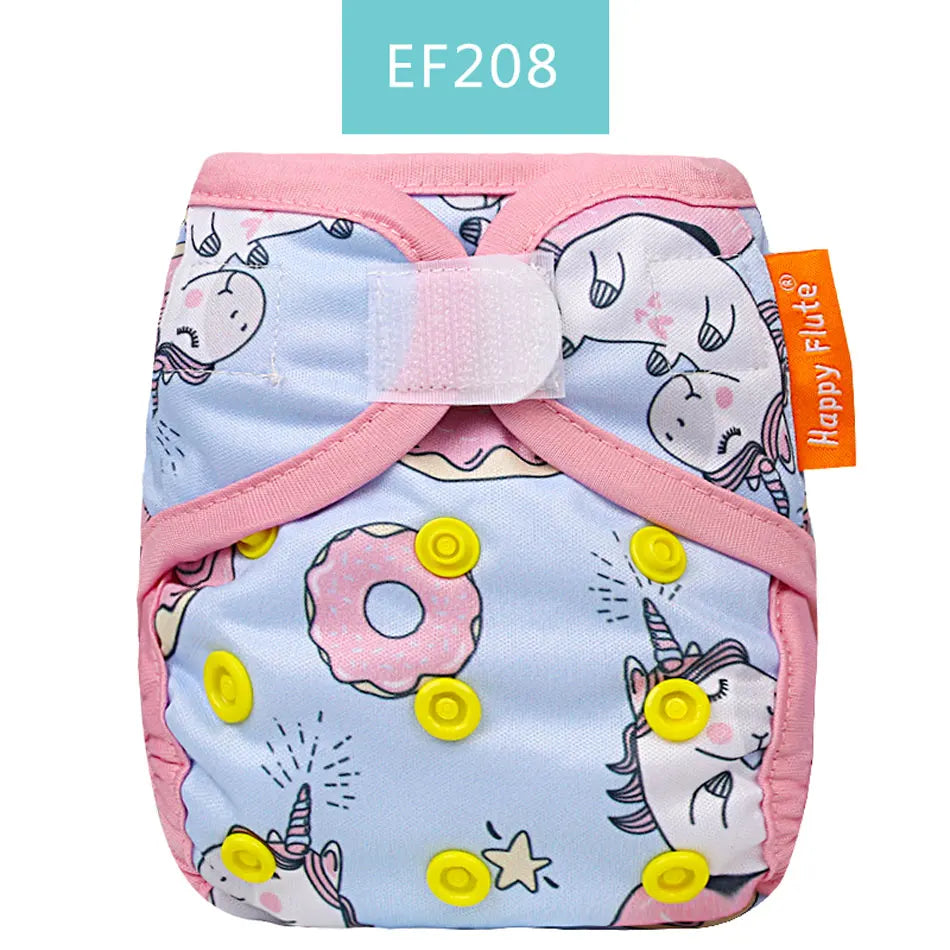Happyflute Newborn print PUL  design snap or hook&loop eco-friendly cloth diaper cover BABY COVER