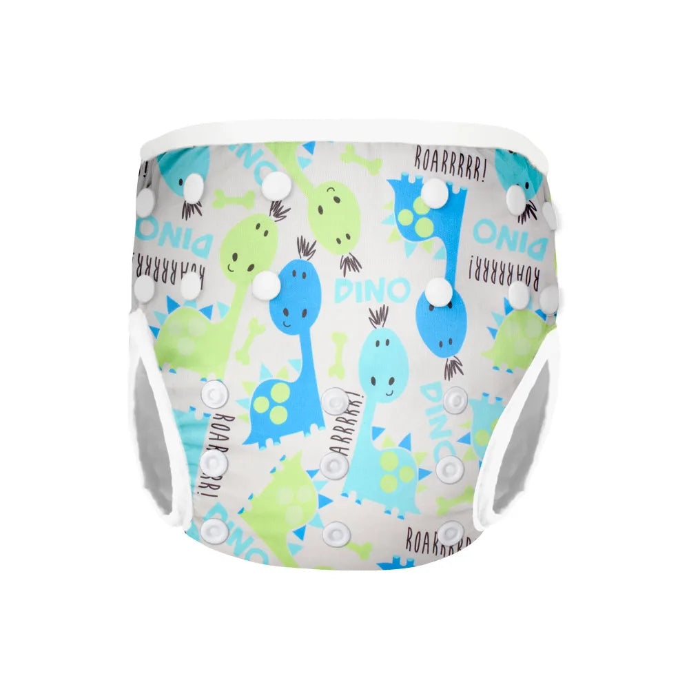 Factory Direct M Size Reusable Leak-proof Urine Solid Poop Strong Absorbent Swim Diaper Summer Pool 1-3 Years Old Baby