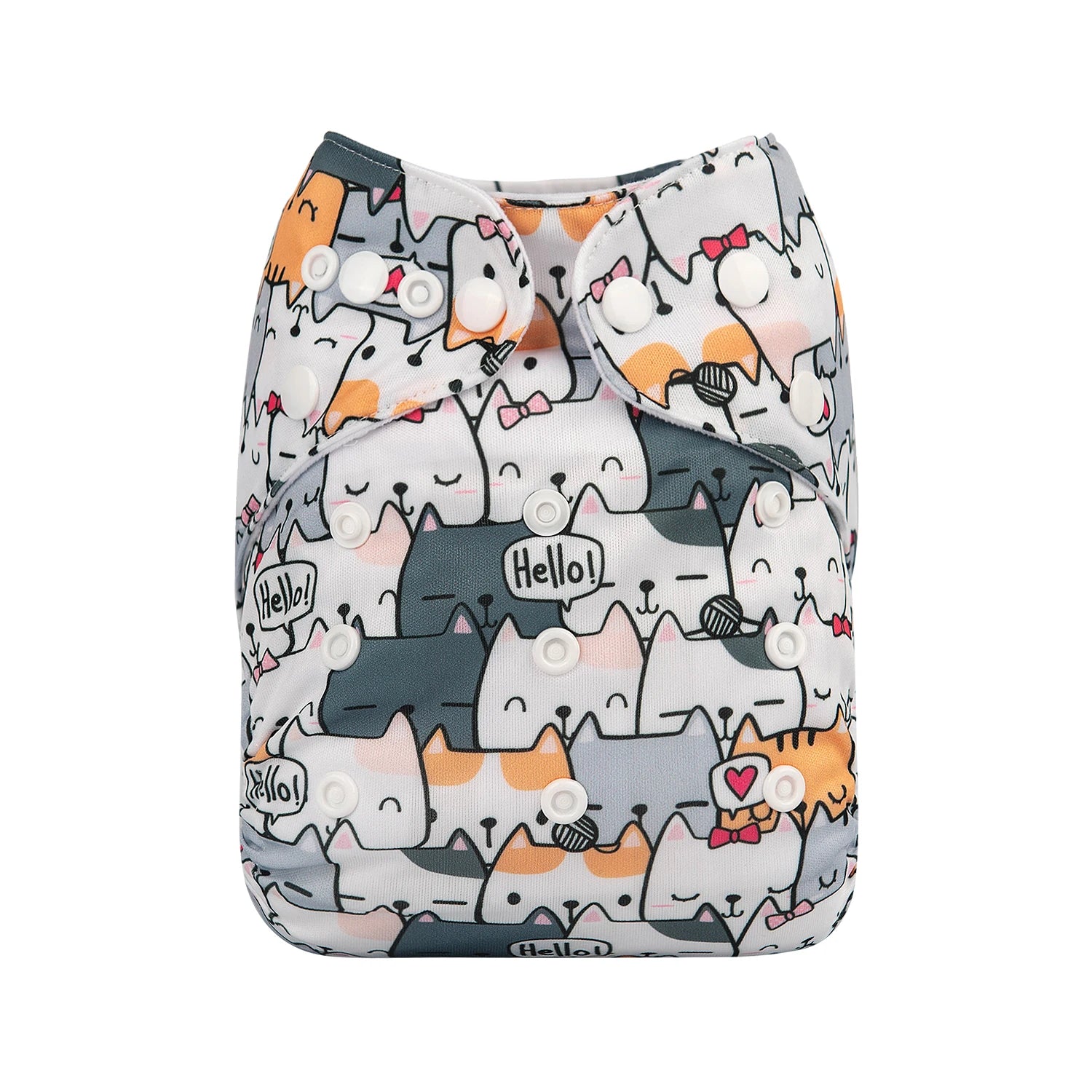 U Pick ALVABABY Baby Cloth Diaper Reusable Cloth Nappy Washable Diaper Nappy for Baby 3-15kg with 1pc Microfiber Insert