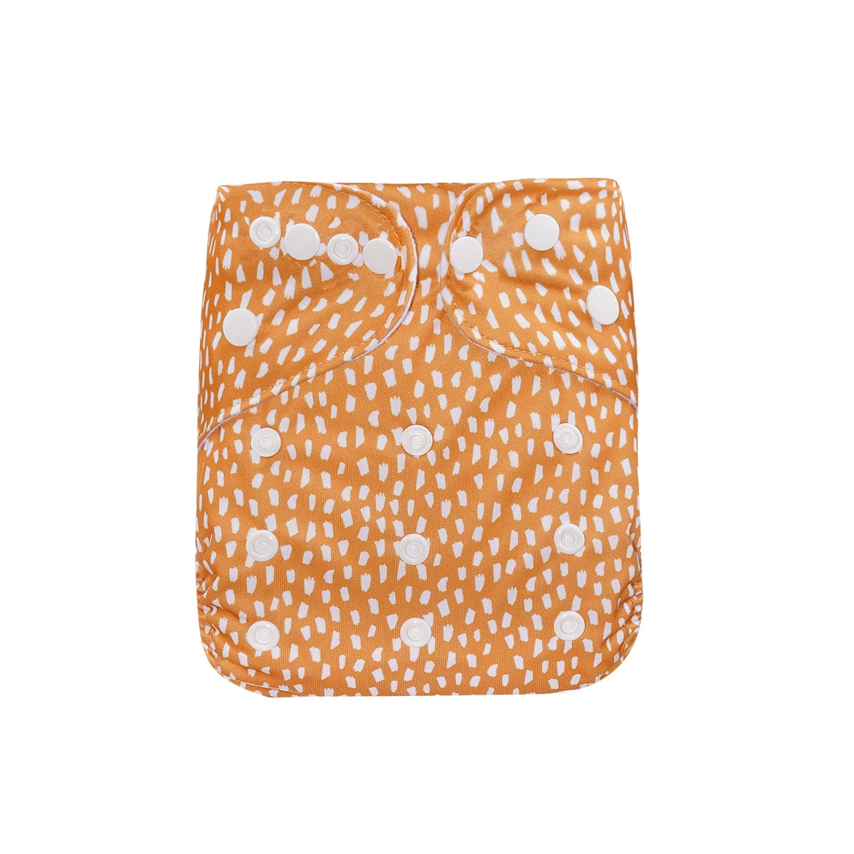 Elinfant 1pc Reusable Cloth Diaper Dry Fast Suede Cloth Inner Waterproof adjustable Baby Cloth Diaper For 3-15kg