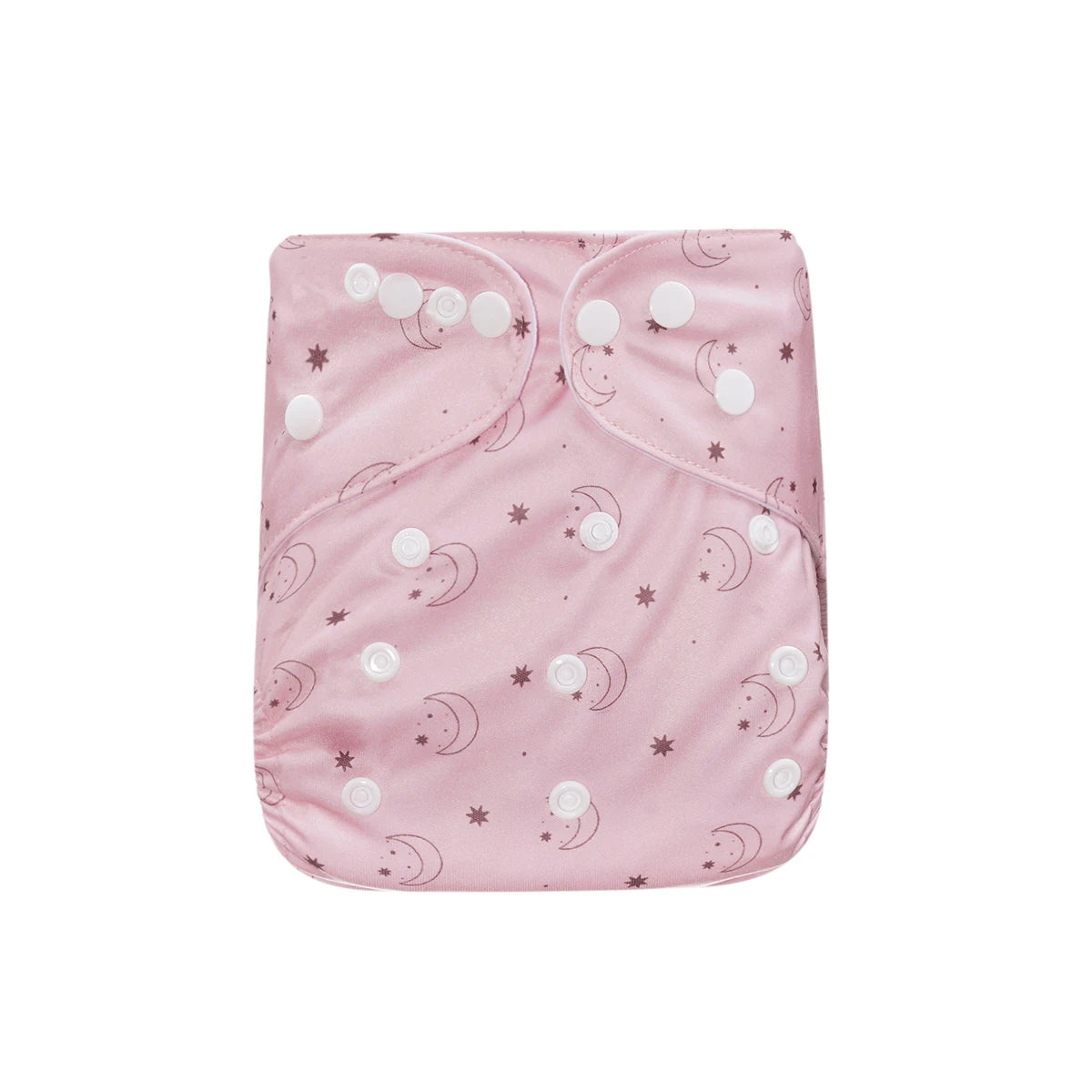 Elinfant 1pc Reusable Cloth Diaper Dry Fast Suede Cloth Inner Waterproof adjustable Baby Cloth Diaper For 3-15kg