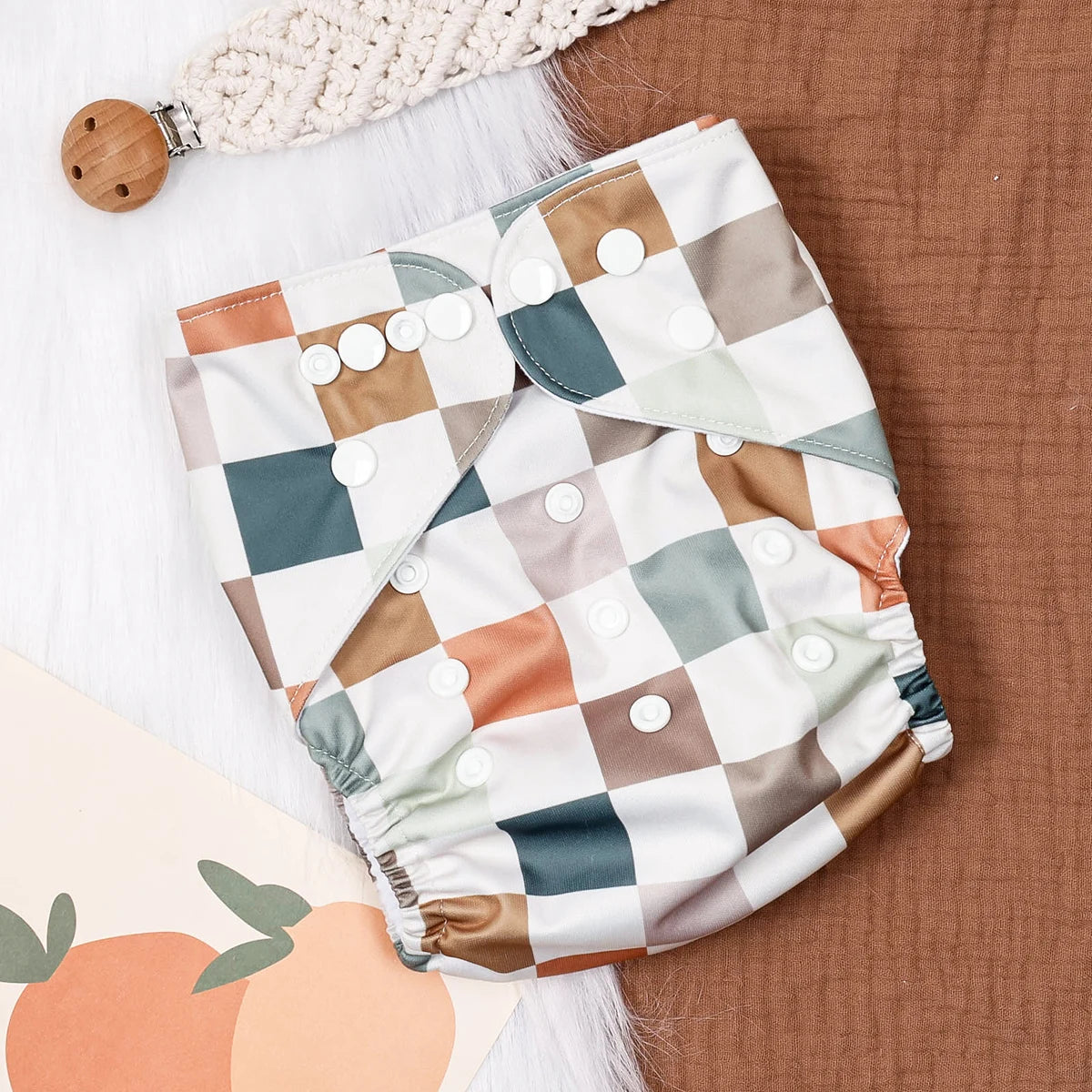 1pcs Baby Diapering Waterproof Reusable Adjustable Eco-Friendly 100% Polyester Baby Cloth Diapers