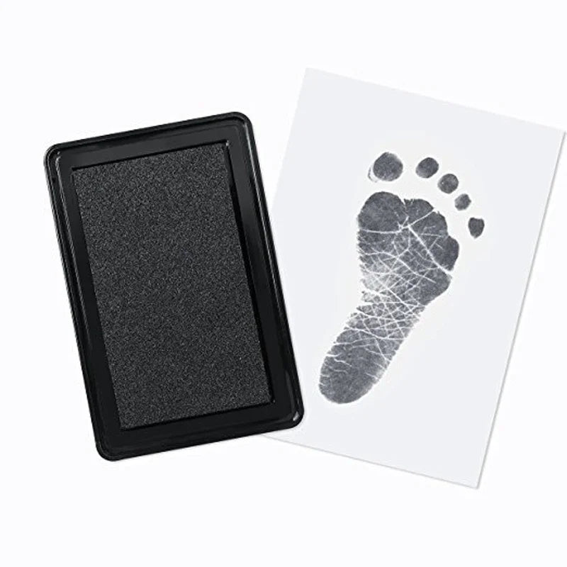 Baby Gifts Baby Handprint Footprint Imprint Kit Baby Care Non-Toxic Baby Souvenirs Newborn Footprint Ink Pad for Newborn