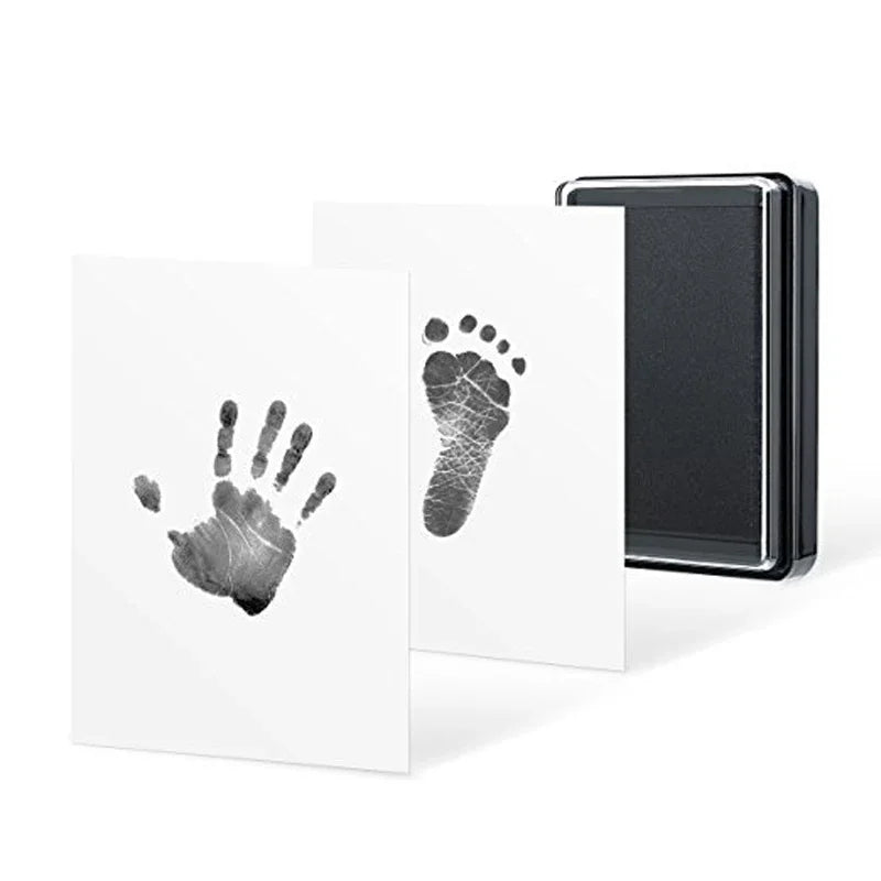 Baby Gifts Baby Handprint Footprint Imprint Kit Baby Care Non-Toxic Baby Souvenirs Newborn Footprint Ink Pad for Newborn