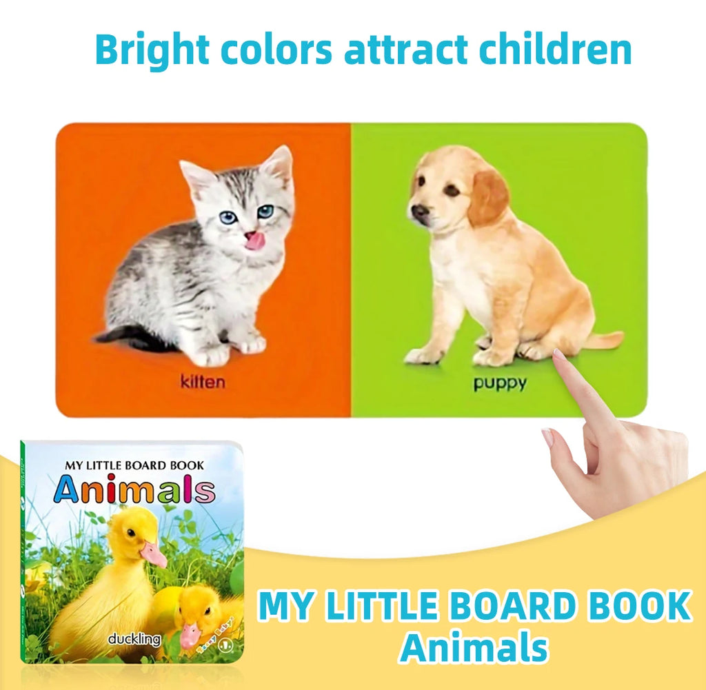0-2 Years English Children Cognitive Books Children's Enlightenment Books Children's Early Education Books Gifts