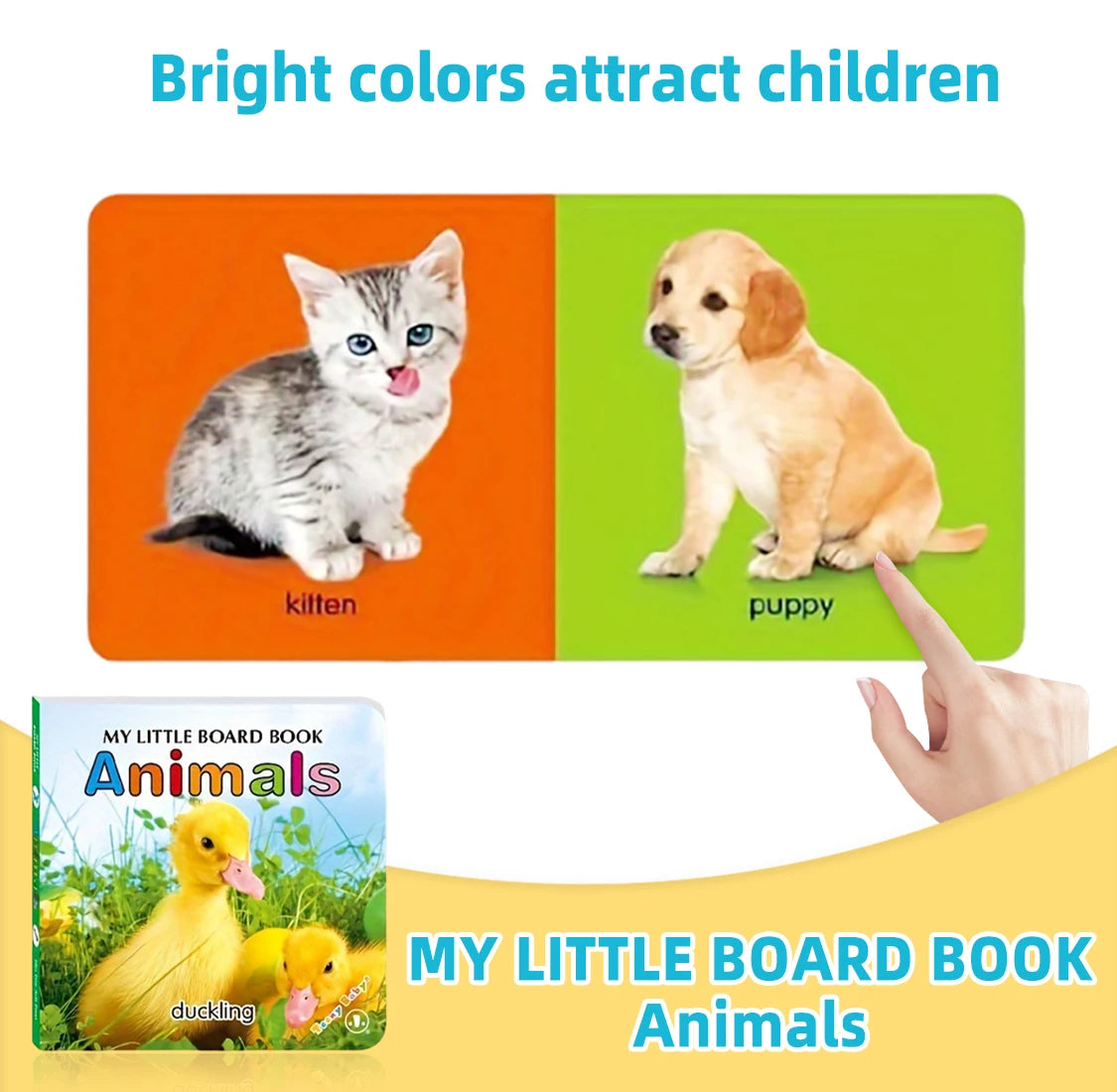 0-2 Years English Children Cognitive Books Children's Enlightenment Books Children's Early Education Books Gifts
