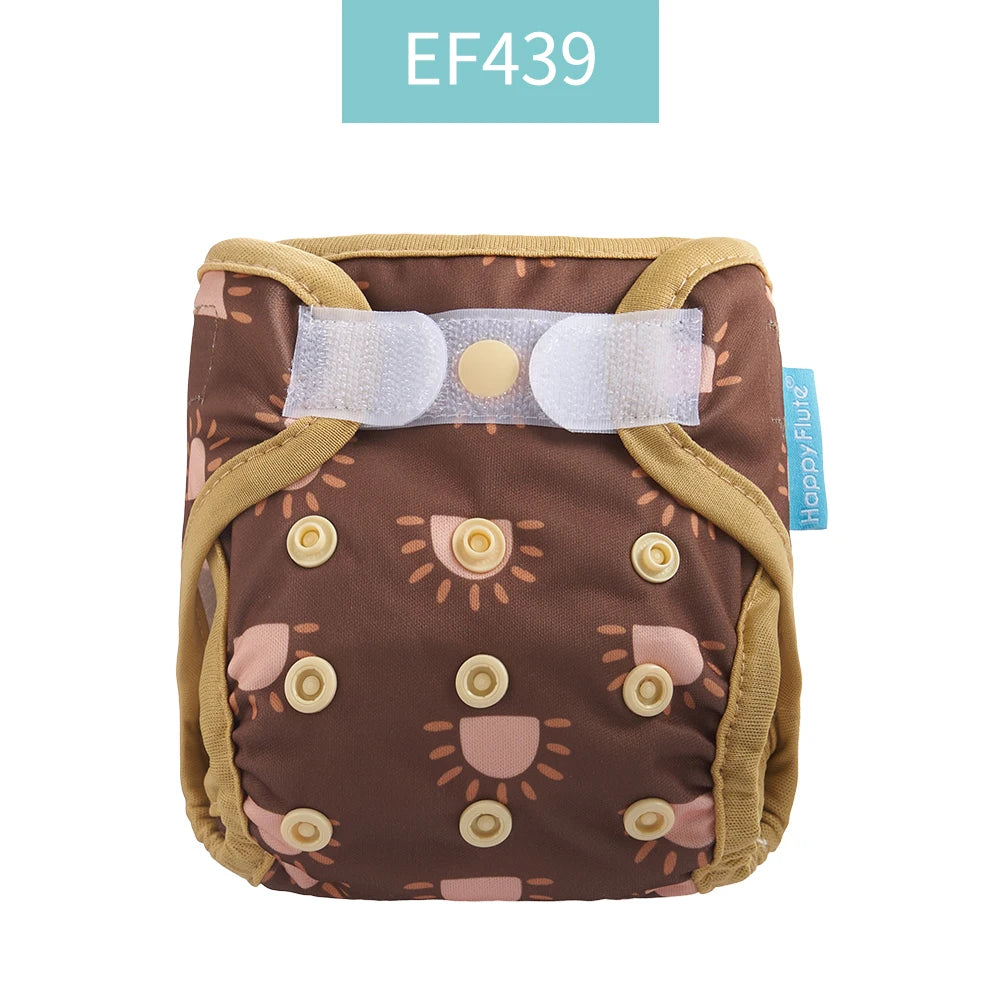 Happyflute Newborn print PUL  design snap or hook&loop eco-friendly cloth diaper cover BABY COVER