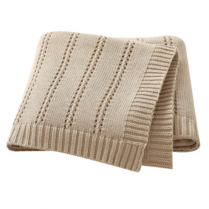 Baby Blankets Super Soft Neworn Infant Babies Boys Girls Cotton Knit Sleep Quilts Covers for Stroller 90*70cm Kids Throwing Mats