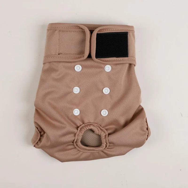 Washable Female Dog Diapers Premium Reusable Diapers for Doggie in Heat Highly Absorbent Dog Diapers Female for Pet Incontinence