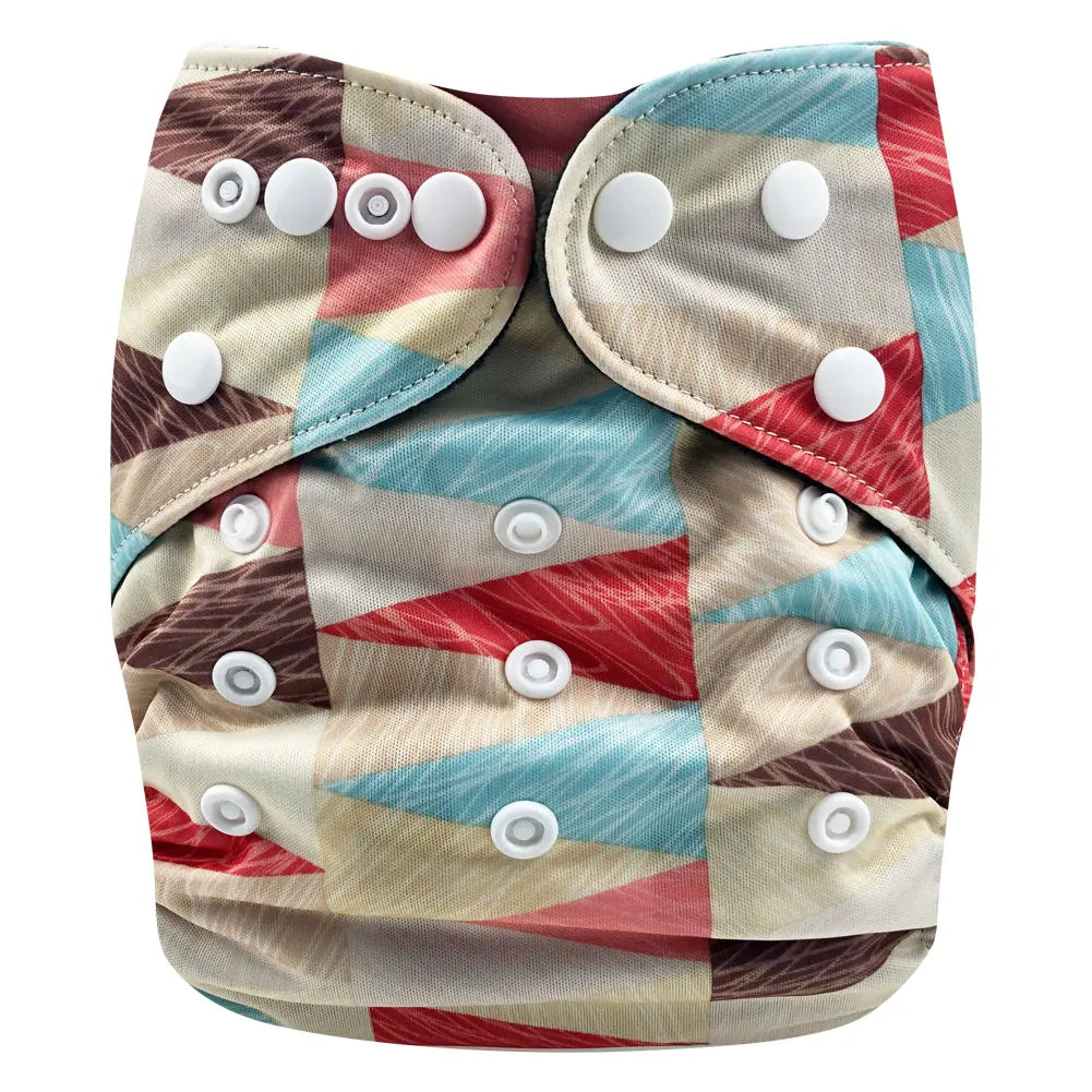 Pororo ecological diapers for baby girl boy Cloth diapers bamboo charcoal washable reusable diapers waterproof double leg gusset