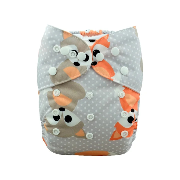 U Pick ALVABABY Baby Cloth Diaper Reusable Cloth Nappy Washable Diaper Nappy for Baby 3-15kg with 1pc Microfiber Insert