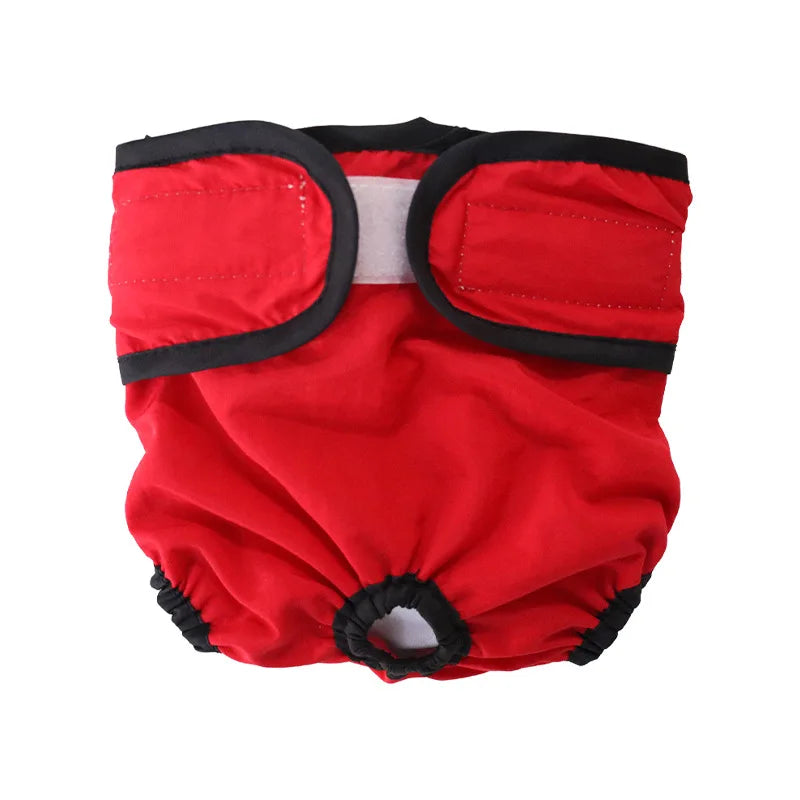 Washable Female Dog Diapers  Premium Reusable Diapers for Dogs in Heat Dog Diapers Female for Pet Iwith Adjustable Snaps