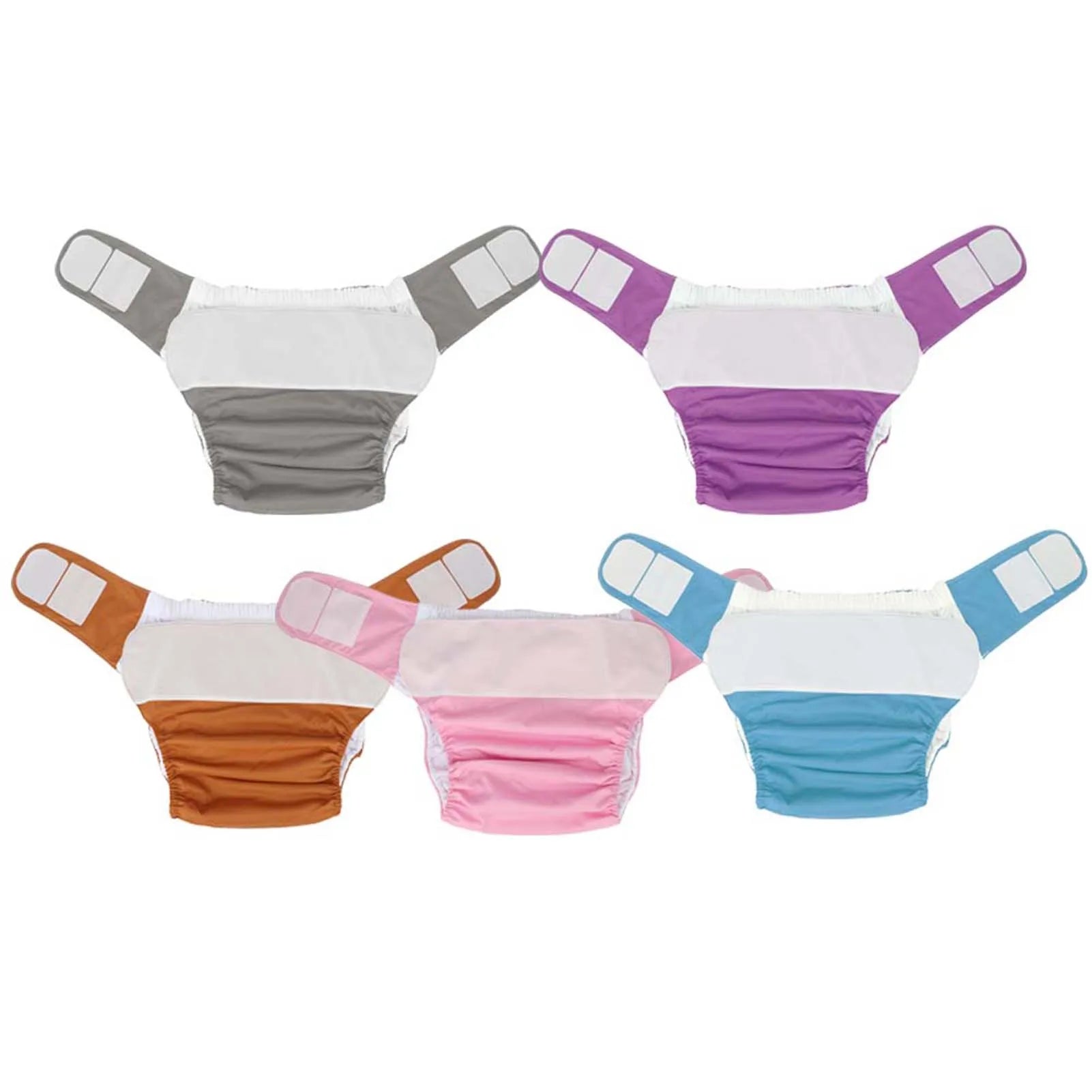 Adult Diapers Diapers Pocket Nappies Waterproof Diapers Washable Reusable Adult Elderly Cloth Diapers Pocket Nappies