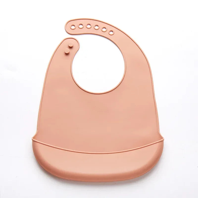 Silicone Babi Bib Waterproof Saliva Dripping Banana Bibs Newborn Feeding Soft Edible Aprons Baby Adjustable Burp Scarf