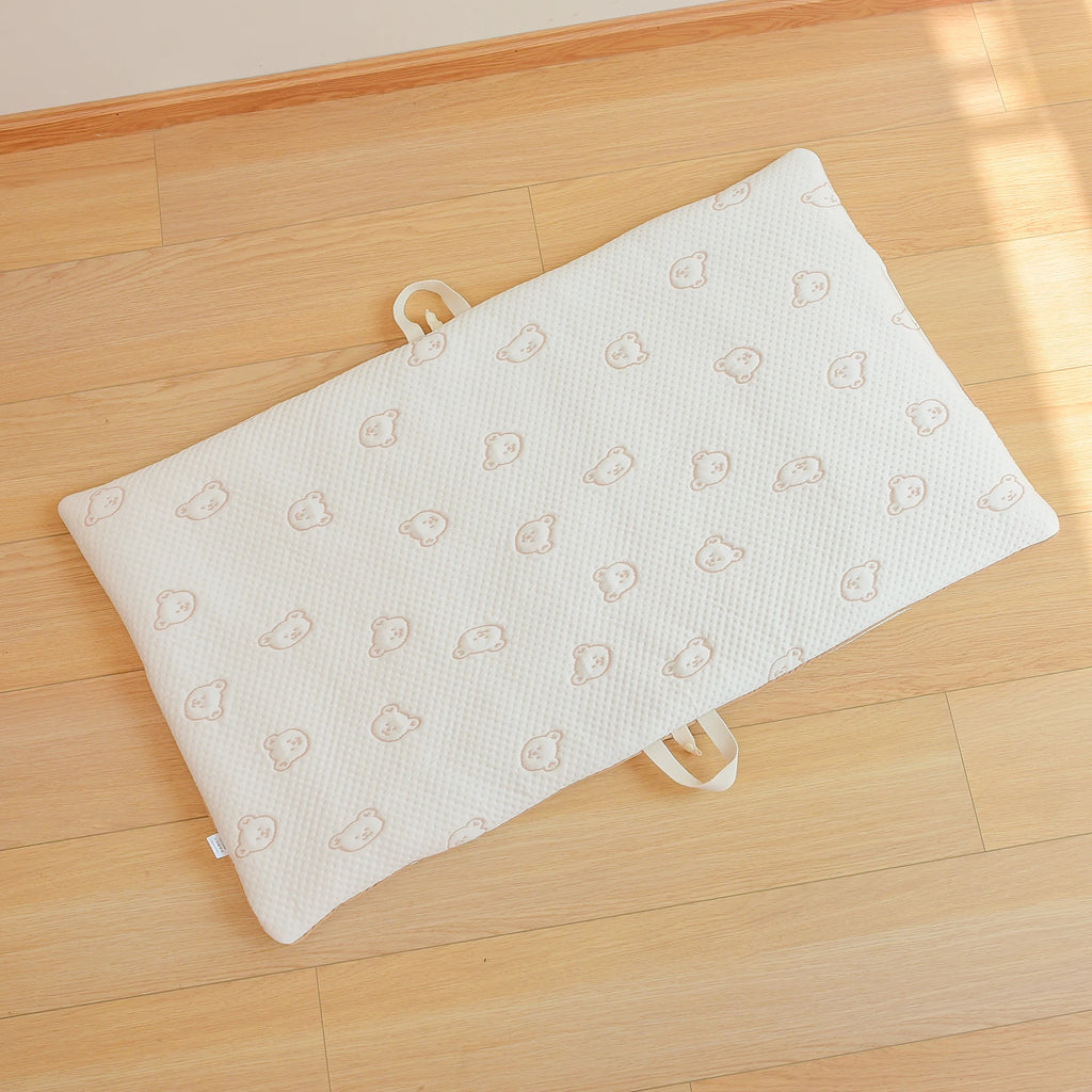 Summer cool folding mattress sheet Kindergarten portable thick mat bay window mat