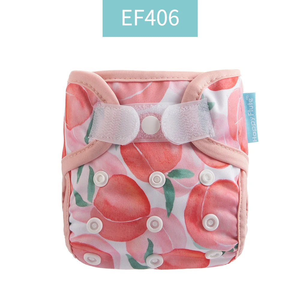 Happyflute Newborn print PUL  design snap or hook&loop eco-friendly cloth diaper cover BABY COVER