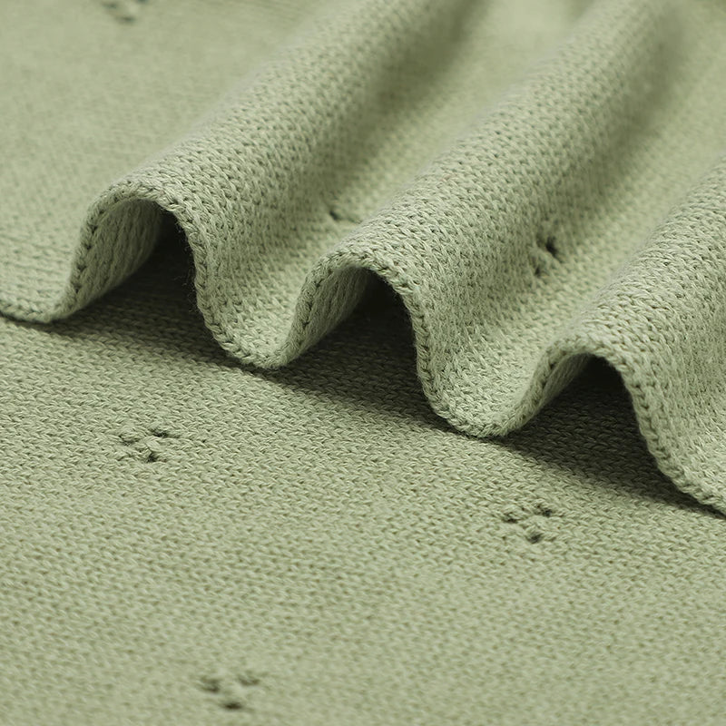Baby Blankets Super Soft Neworn Infant Babies Boys Girls Cotton Knit Sleep Quilts Covers for Stroller 90*70cm Kids Throwing Mats