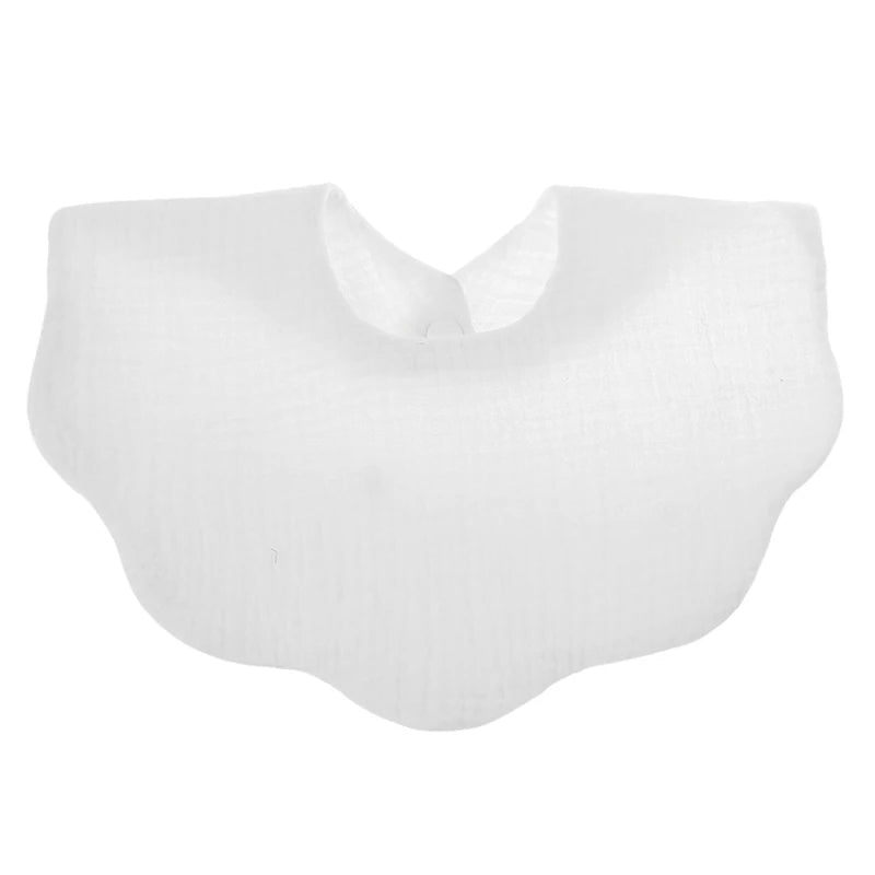 Baby  Shape Feeding Bib Bandana Burp Cloth Scarf Printed Soft  Cotton Absorbent Saliva Towel Breathable Apron for A2UB
