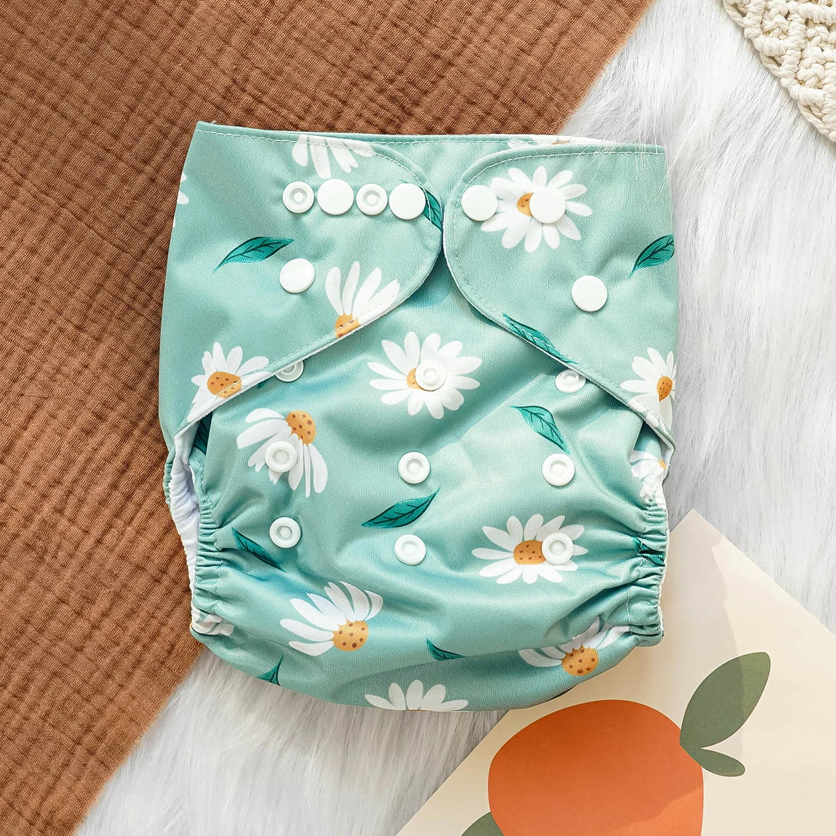 1pcs Baby Diapering Waterproof Reusable Adjustable Eco-Friendly 100% Polyester Baby Cloth Diapers