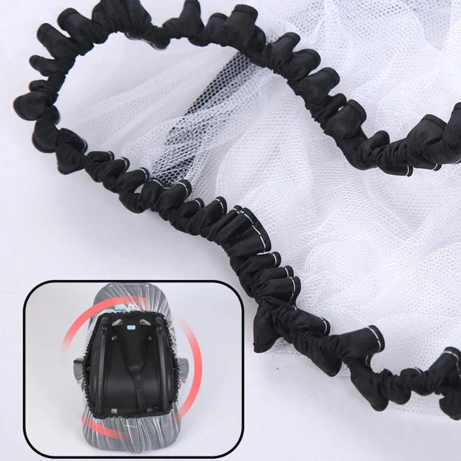 Baby Stroller Mosquito Net Mesh Insect Nets Breathable Infant Car Seat Cover Newborn Carriage Cradles Mosquito Net Universal
