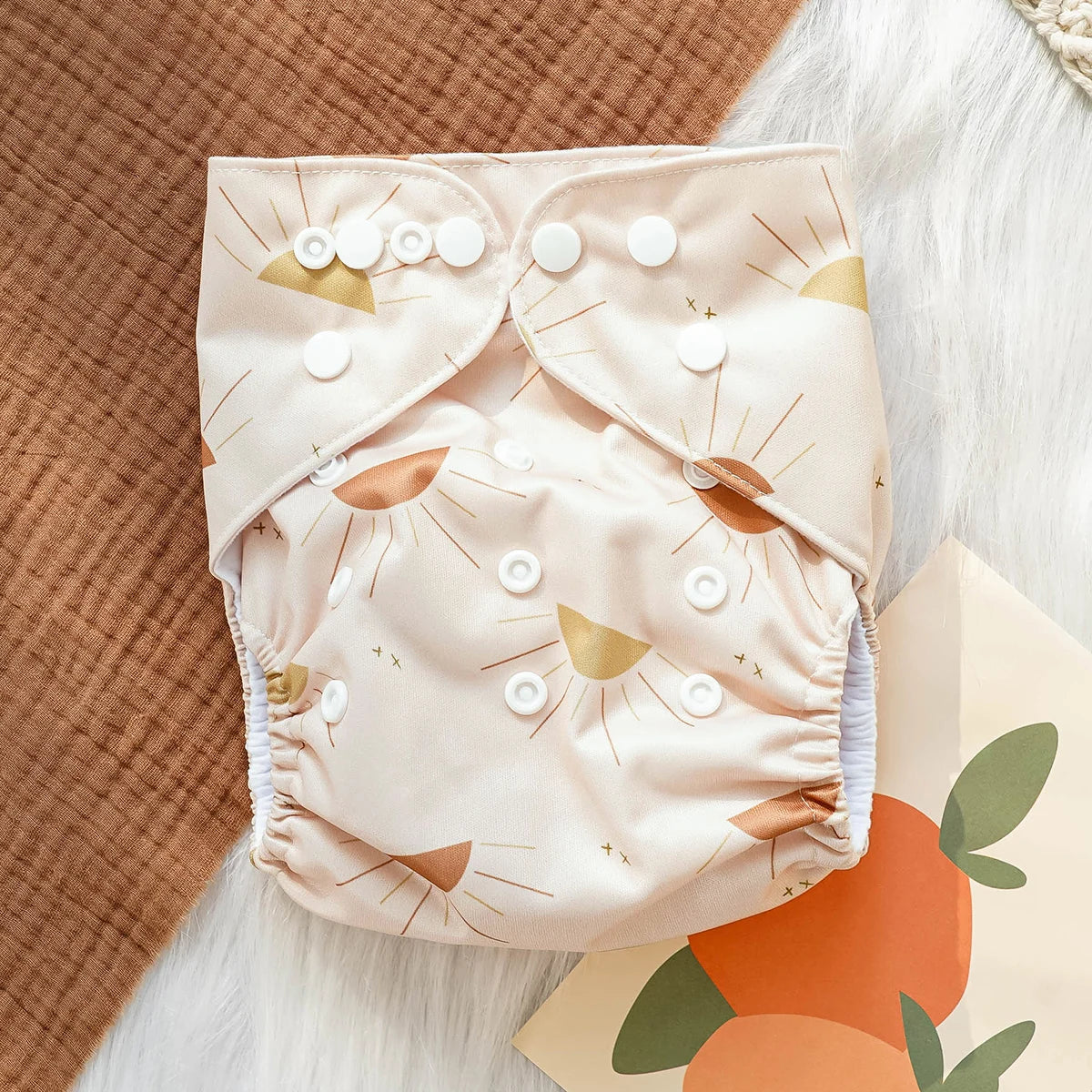 1pcs Baby Diapering Waterproof Reusable Adjustable Eco-Friendly 100% Polyester Baby Cloth Diapers