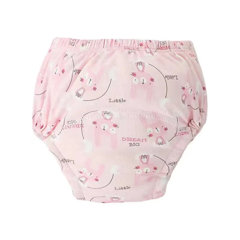 6 Layers Baby Elinfant 2 Size Diapers For Swimming Absorbent Ecological Diapers Reusable Training Panties Happy Flute Newborn
