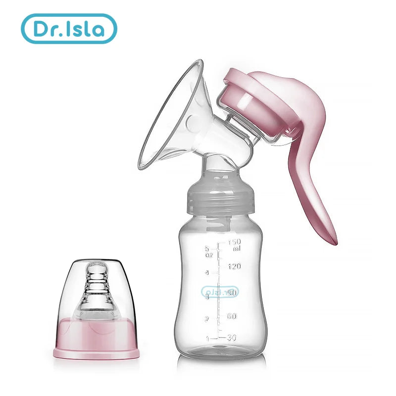 MAMIJOY  Breast Pump Manual Suction Milk Pump Feeding Breasts Pumps Milk Bottle Sucking Postpartum Supplies BPA Free