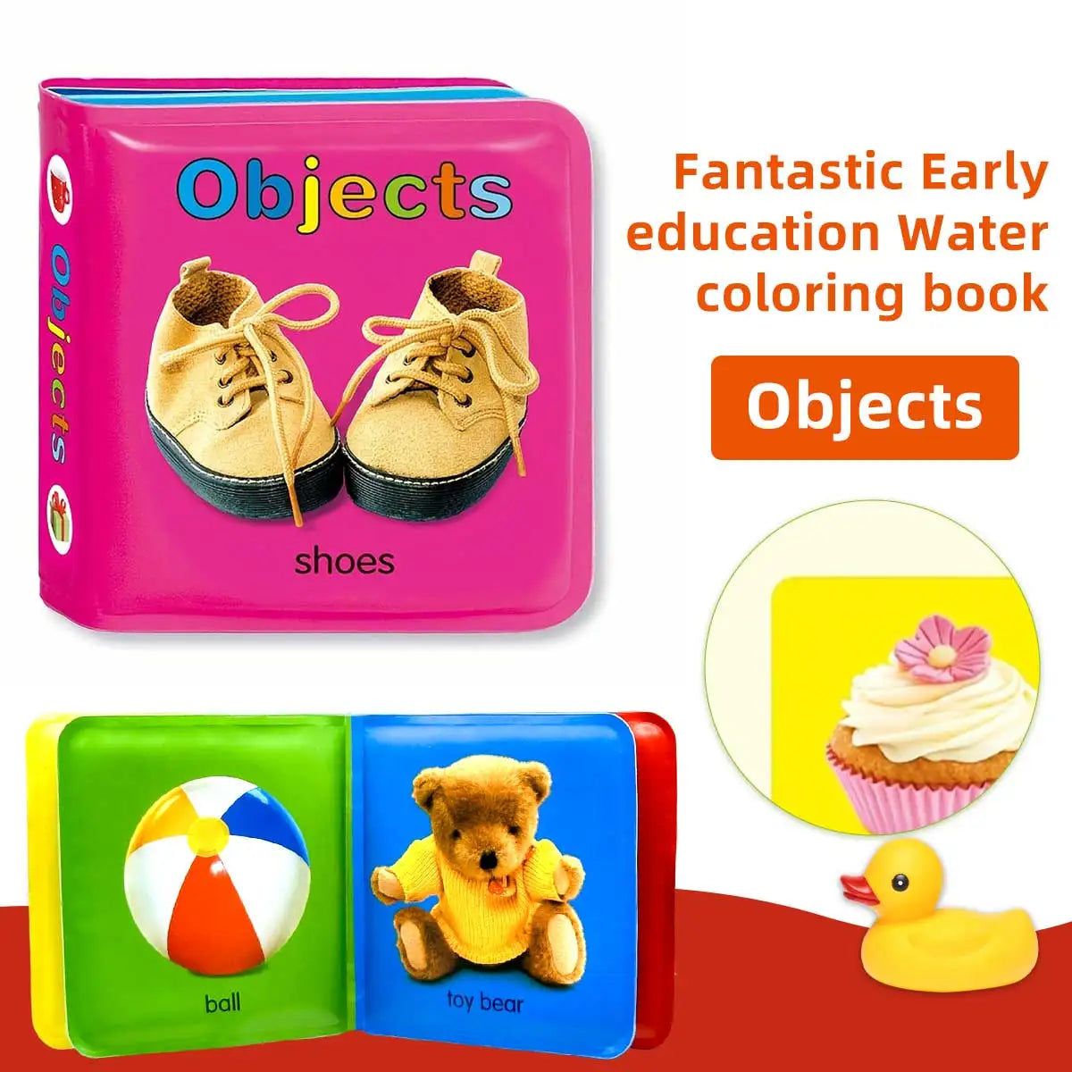 Floating Baby Bath Books for Baby,Kids Learning Bath Toys,Waterproof Bathtime Toys for Toddlers,Educational Infant Bath Toys.