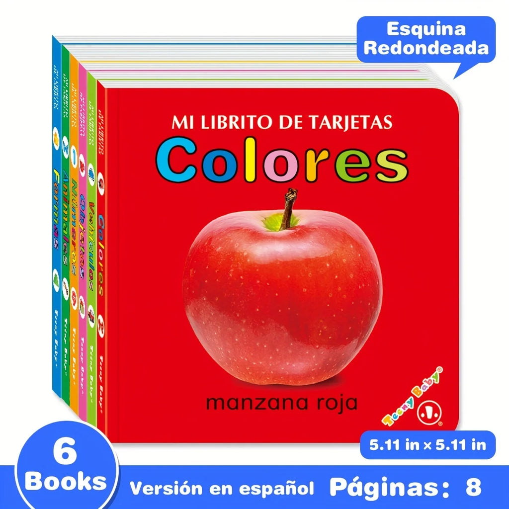 Spanish Series Baby Bedtime Fairy Tale Book Manga Books Color Reading Picture Book Children's Enlightenment Educational Toy Gift