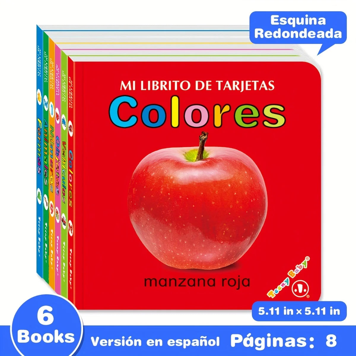 Spanish Series Baby Bedtime Fairy Tale Book Manga Books Color Reading Picture Book Children's Enlightenment Educational Toy Gift