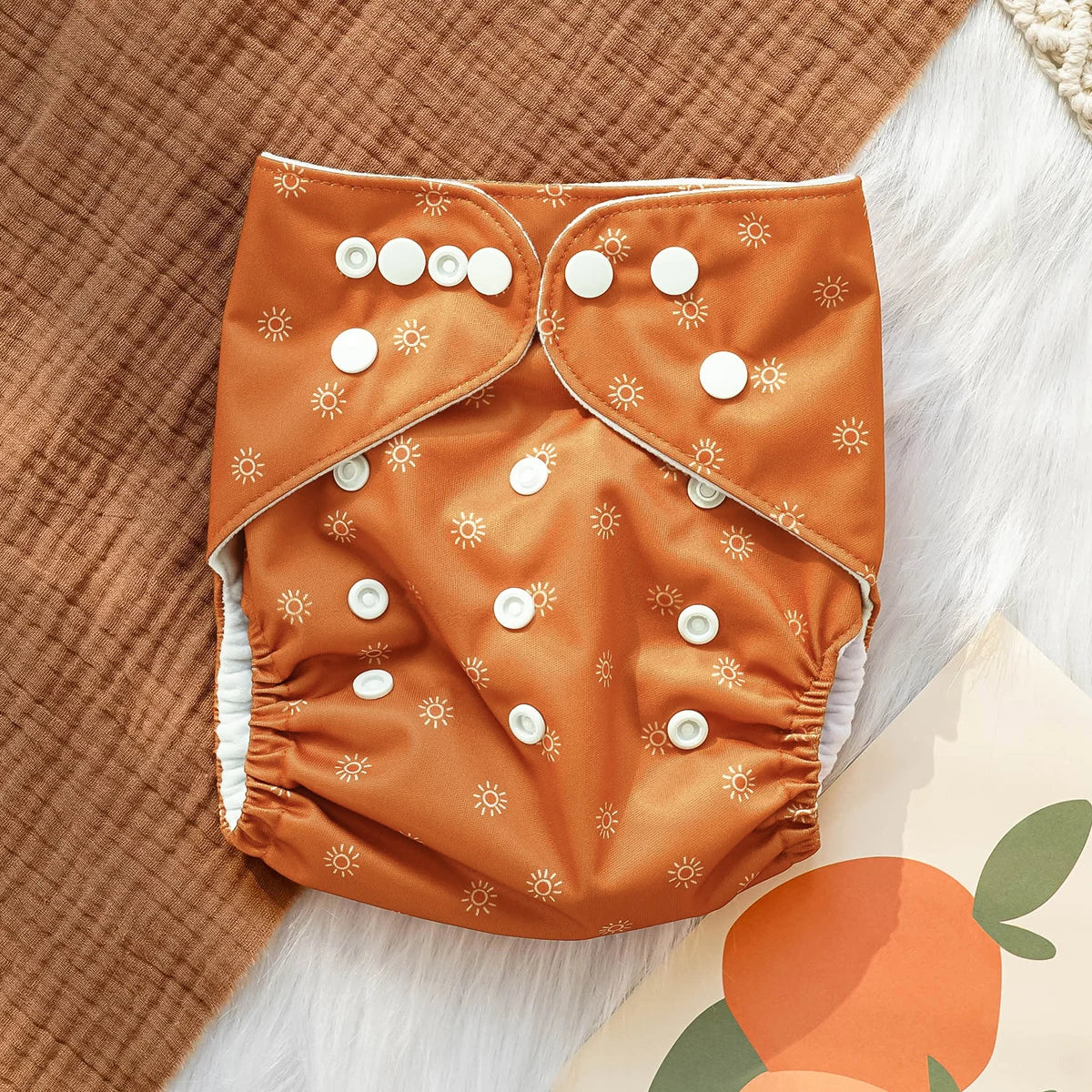 1pcs Baby Diapering Waterproof Reusable Adjustable Eco-Friendly 100% Polyester Baby Cloth Diapers