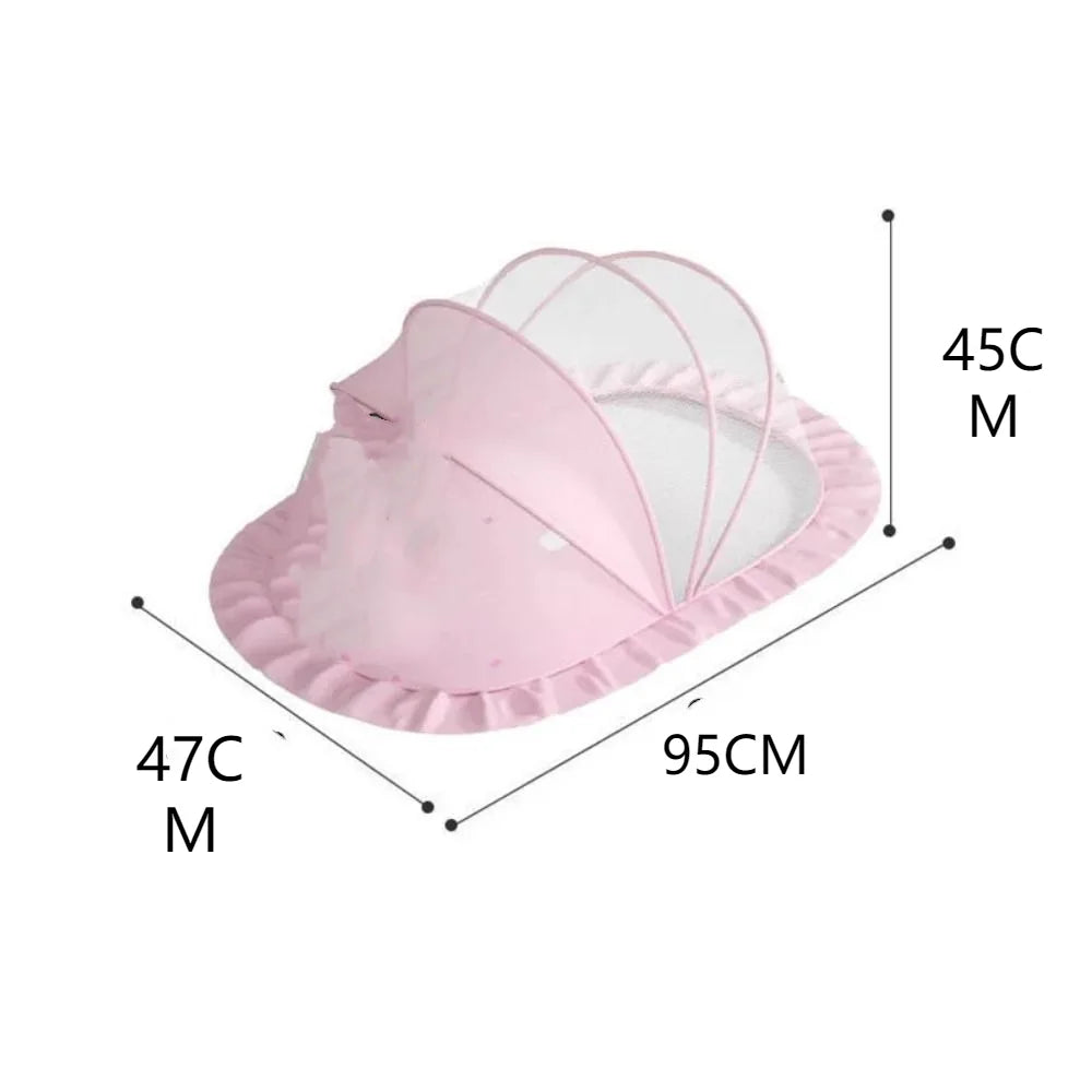 Baby Bed Mosquito Net Newborn Without Bottom Foldable Baby Canopy Yurt General Baby Mosquito Net Bed Baby Accessories