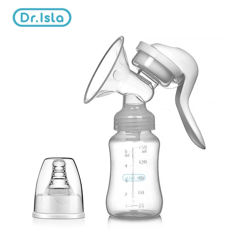 MAMIJOY  Breast Pump Manual Suction Milk Pump Feeding Breasts Pumps Milk Bottle Sucking Postpartum Supplies BPA Free