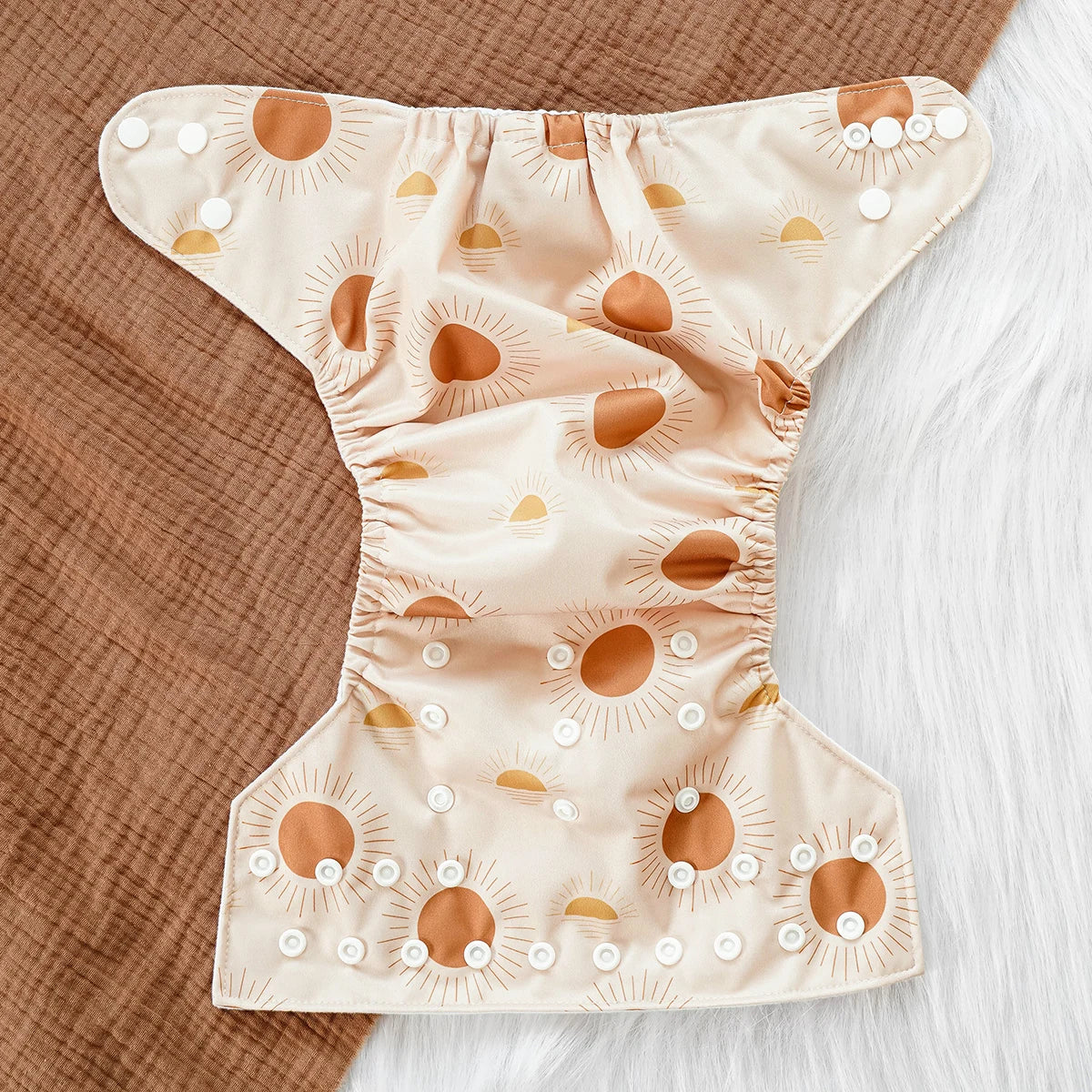 1pcs Baby Diapering Waterproof Reusable Adjustable Eco-Friendly 100% Polyester Baby Cloth Diapers