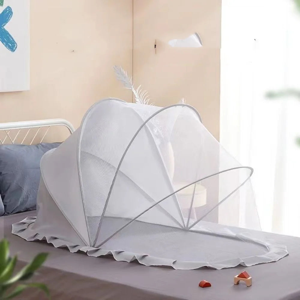 Baby Bed Mosquito Net Newborn Without Bottom Foldable Baby Canopy Yurt General Baby Mosquito Net Bed Baby Accessories