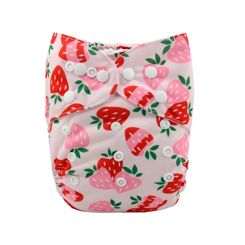 U Pick ALVABABY Baby Cloth Diaper Reusable Cloth Nappy Washable Diaper Nappy for Baby 3-15kg with 1pc Microfiber Insert