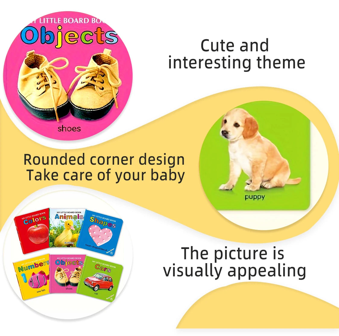 0-2 Years English Children Cognitive Books Children's Enlightenment Books Children's Early Education Books Gifts