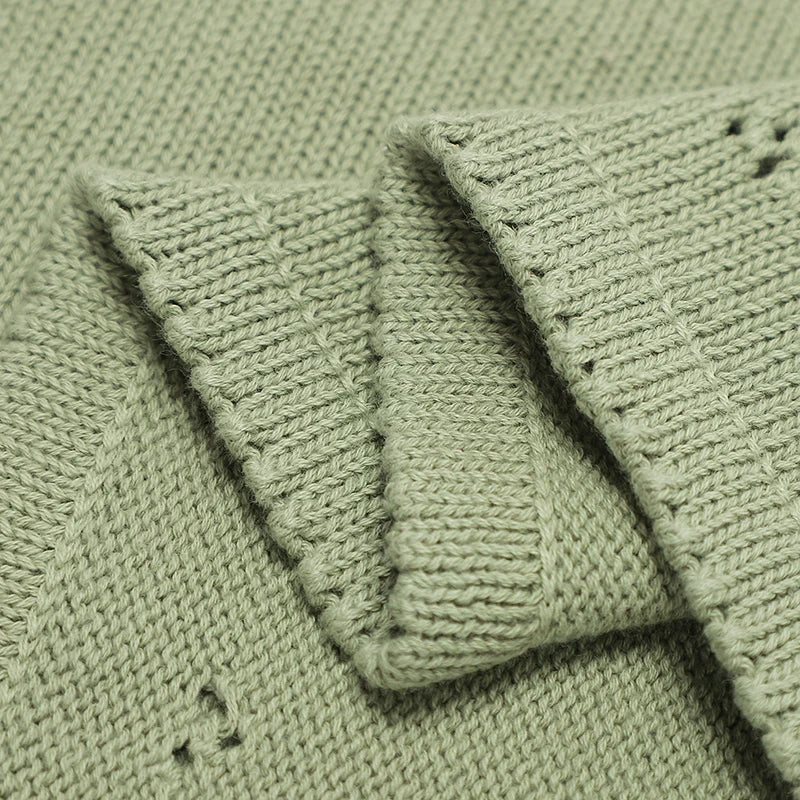 Baby Blankets Super Soft Neworn Infant Babies Boys Girls Cotton Knit Sleep Quilts Covers for Stroller 90*70cm Kids Throwing Mats