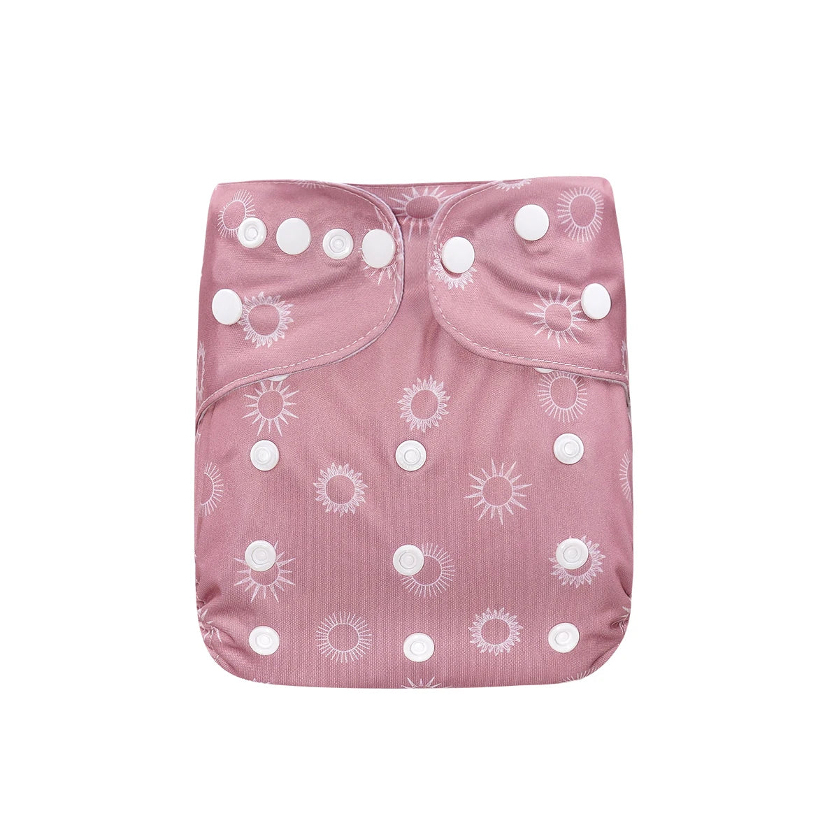 Elinfant 1pc Reusable Cloth Diaper Dry Fast Suede Cloth Inner Waterproof adjustable Baby Cloth Diaper For 3-15kg