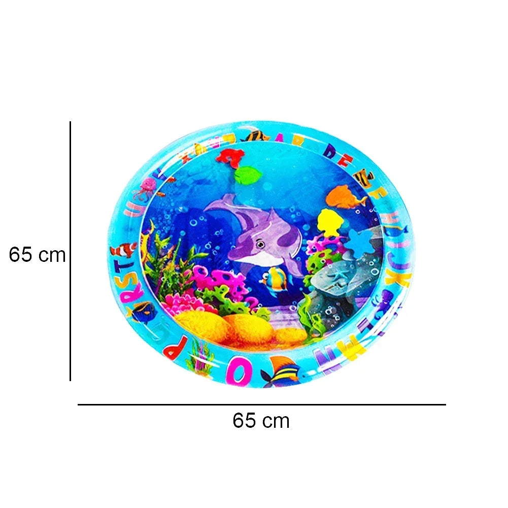 Baby Water Play Mat Early Education Developing Activity Toys Inflatable Cushion PVC Infant Tummy Time Toddler Water Pad for Kids