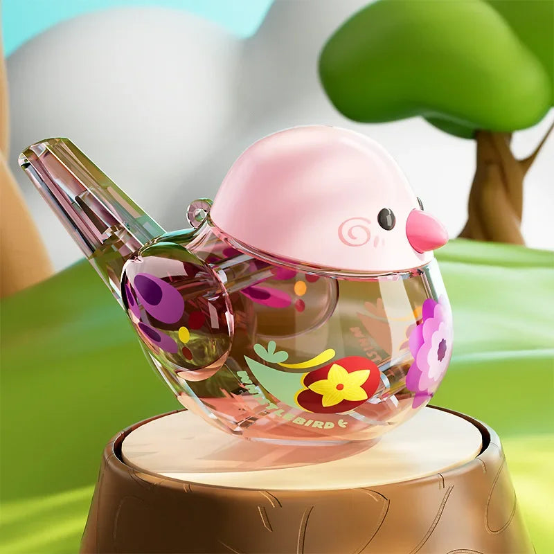Bird's Call for Babies Water Bird Whistle for Infants Children Toys Can Add Water To Whistle for Training Toy Musical Instrume