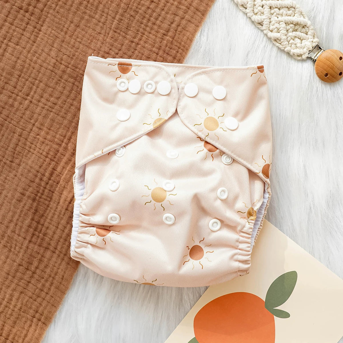 1pcs Baby Diapering Waterproof Reusable Adjustable Eco-Friendly 100% Polyester Baby Cloth Diapers