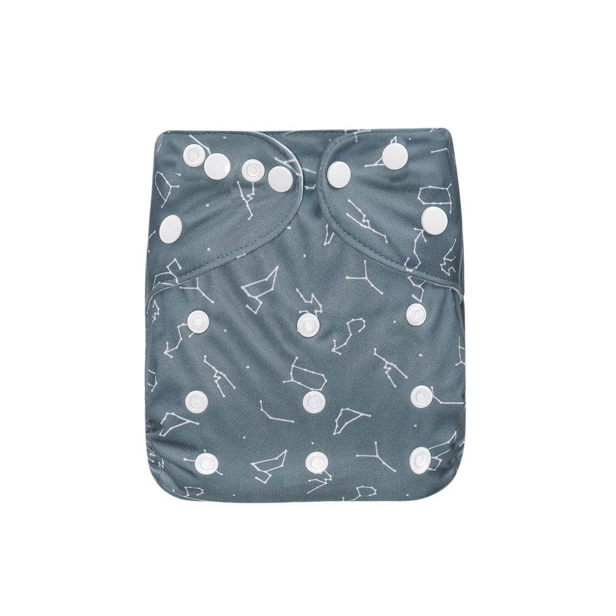 Elinfant 1pc Reusable Cloth Diaper Dry Fast Suede Cloth Inner Waterproof adjustable Baby Cloth Diaper For 3-15kg