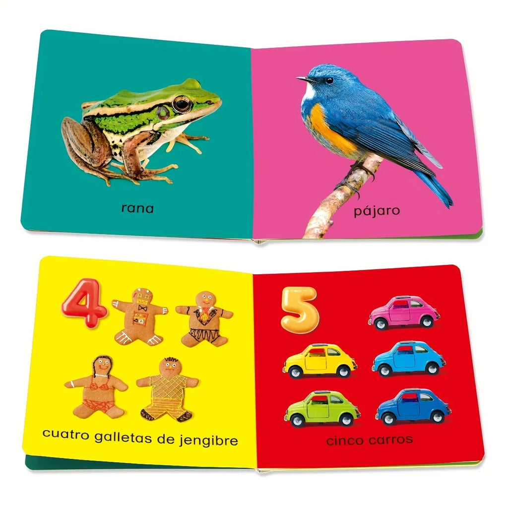 Spanish Series Baby Bedtime Fairy Tale Book Manga Books Color Reading Picture Book Children's Enlightenment Educational Toy Gift