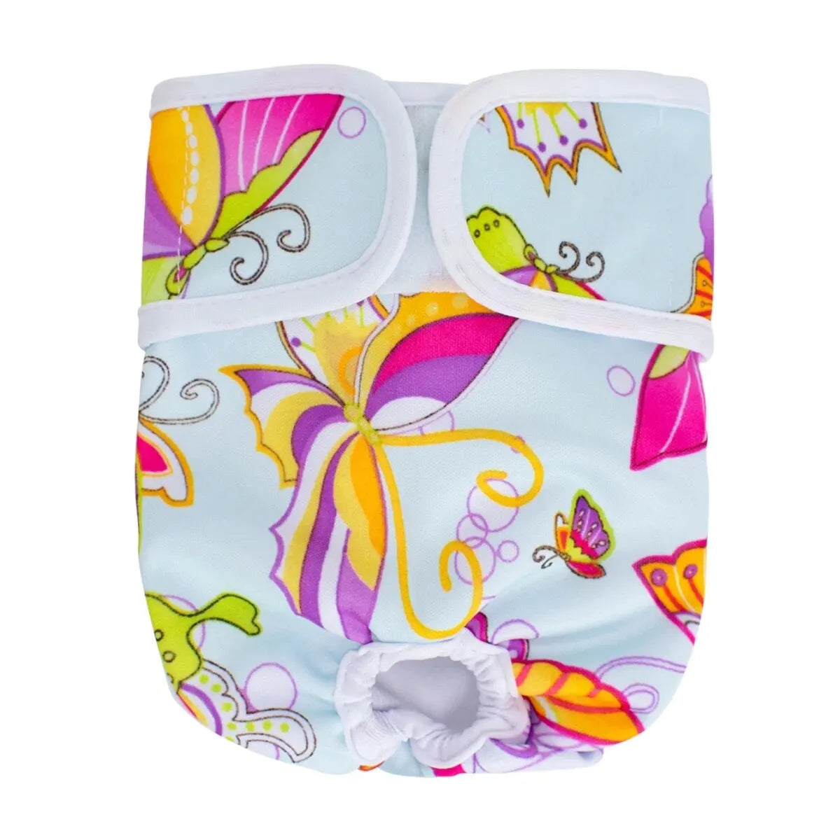 1PC Reusable Washable Dog Diapers Female Highly Absorbent Doggie Diapers - Size Adjustable Puppy Diapers for Dog Period Pant