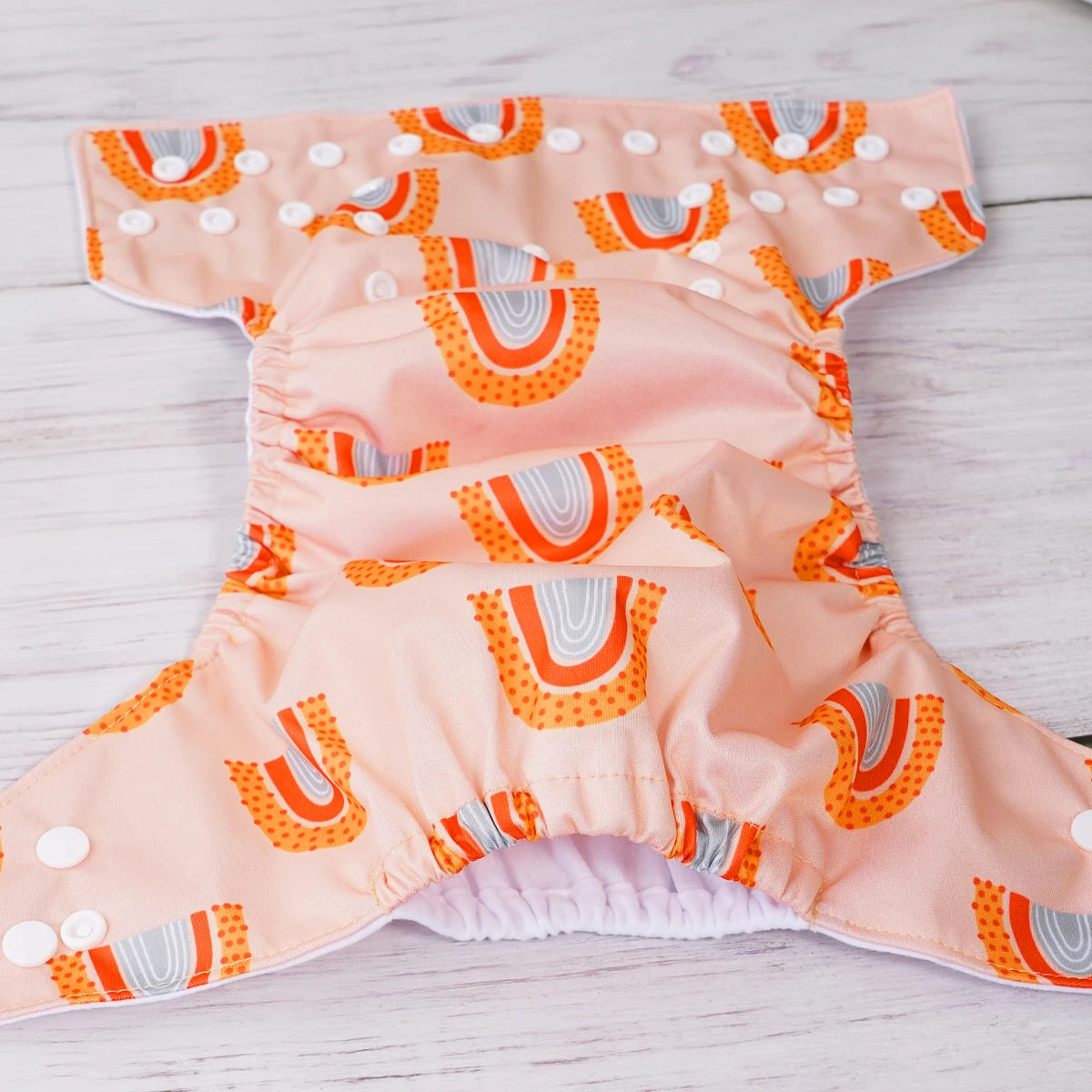 Elinfant 3PCS Washable One Size Cloth Diaper Waterproof Reusable Cloth Diaper For 3-15kg Baby